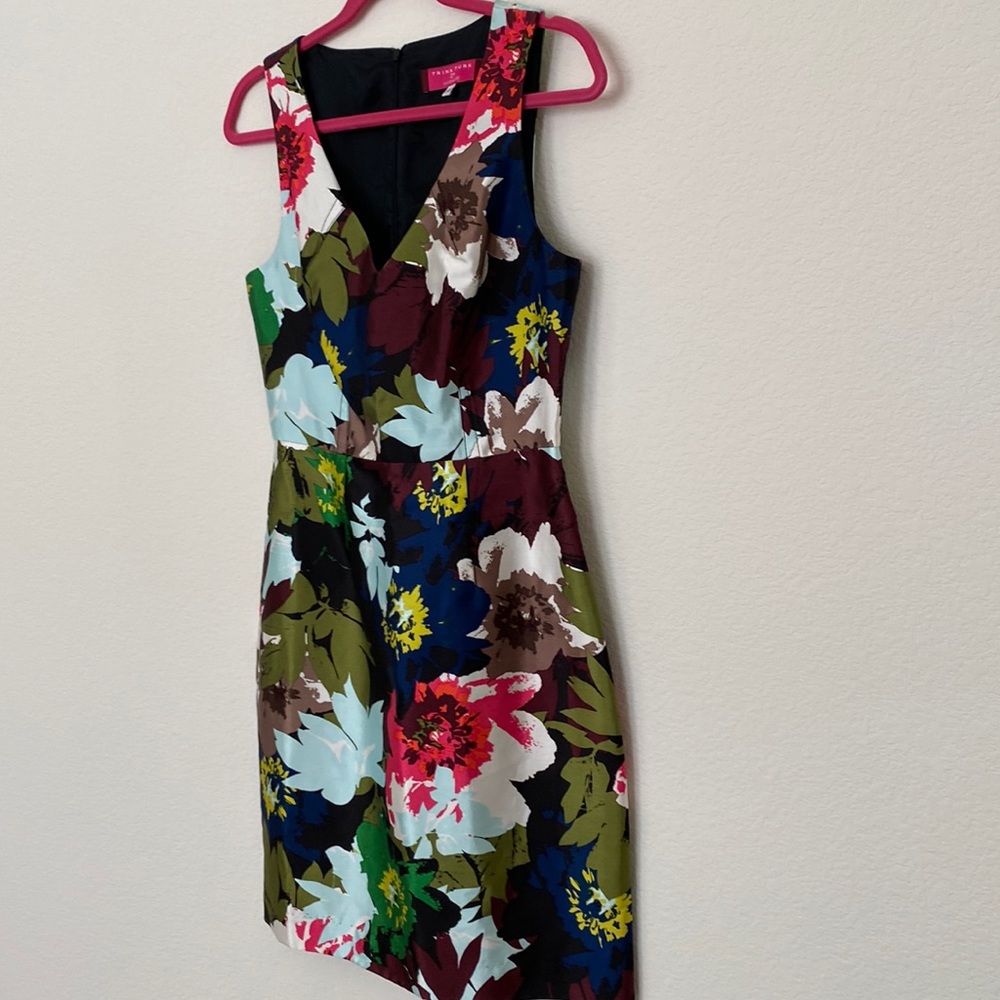 Trina Turk floral dress size 4